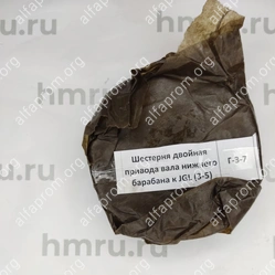 Шестерня двойная привода вала нижнего барабана к JGL (3-5)