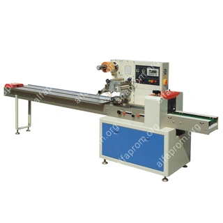 Горизонтальная упаковочная машина DXDZ-250B NEW (2 ножа, bag L 65-190 mm, S 200 mm, H-40 mm) (Выставочный образец)