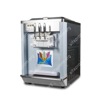 Фризер для мягкого мороженого HIM-03 с функцией ночного хранения и помпой (3 рожка)